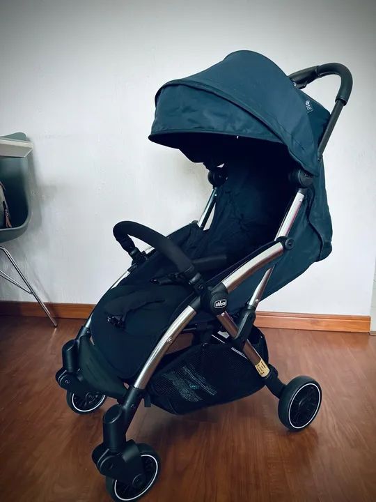 CARRINHO DE BEBE CHICCO CHEERIO JET BLACK