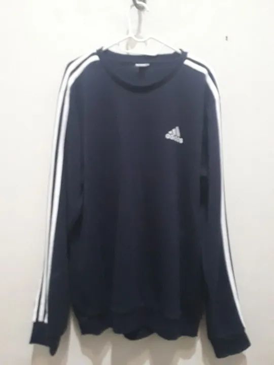 Moletom Adidas Essentials 3 Listras Masculino - Foto 2