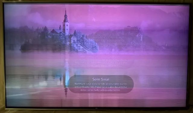LG 55UJ7500 55" 4K Lcd Smart TV, Defeito - Leia... - Foto 2