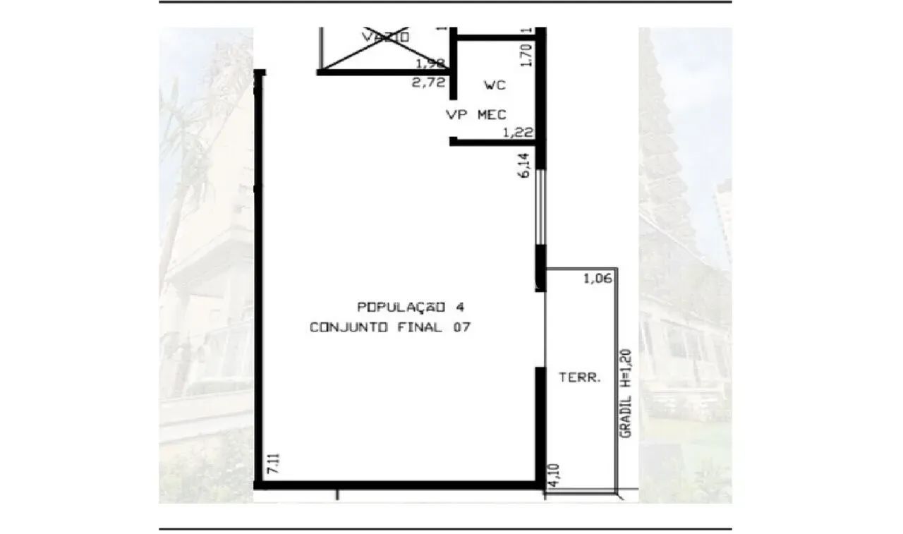 Sala Comercial em Prédio Moderno, 40m², 1 vaga no Tatuapé. Condomínio Comercial Ferrara - Foto 9