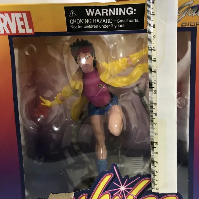Action Figure Gallery Diamond Estátua Jubilee Bubble X-Men Nycc 2020 Jubileu Marvel - Foto 6