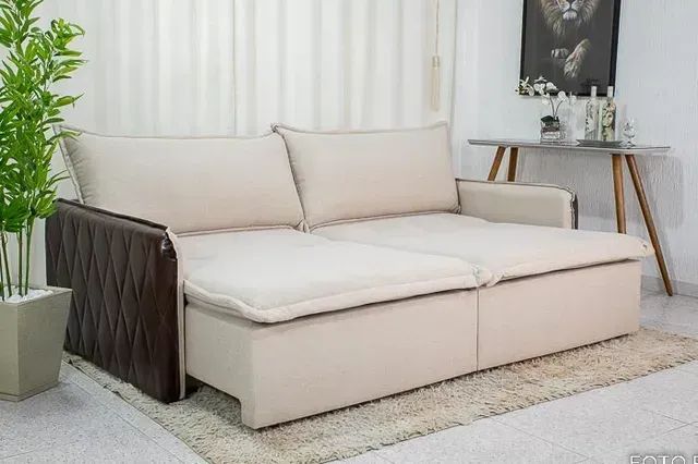 Sofá Cama Retrátil Blog 2,20m      Pague na Entrega! - Foto 4