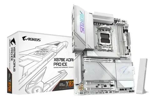 Placa-mãe Gigabyte X870e Aorus Pro NOVA LACRADA  - Foto 2