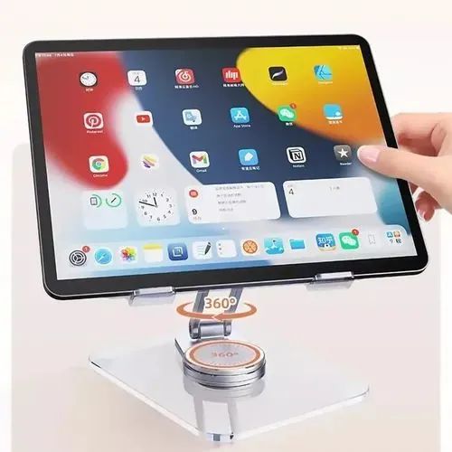 Suporte em alumínio reforçado para tablets notebooks e muito mais - Foto 3