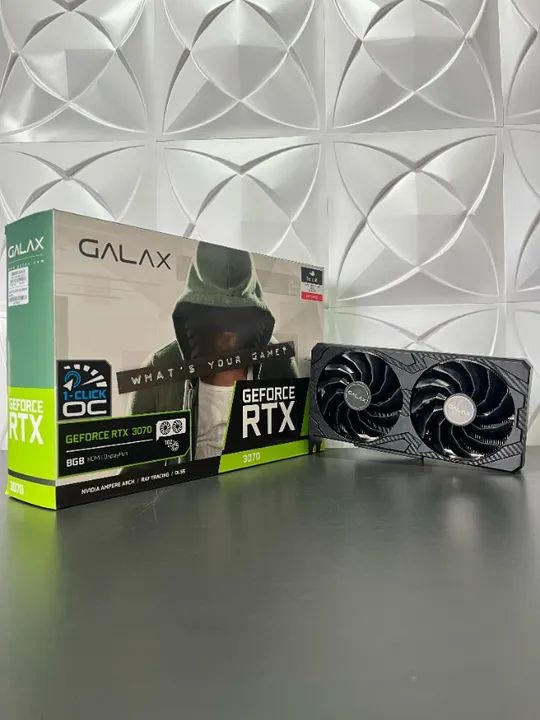 Placa de vídeo RTX 3070 8GB GDDR6 Galax - Loja Física Thunder - Até 21x ...