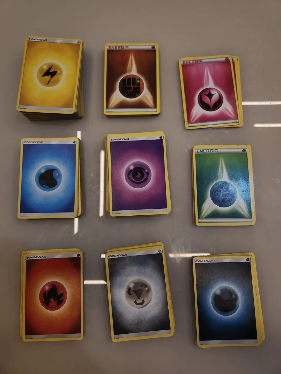 Cartas de Energia Pokémon
