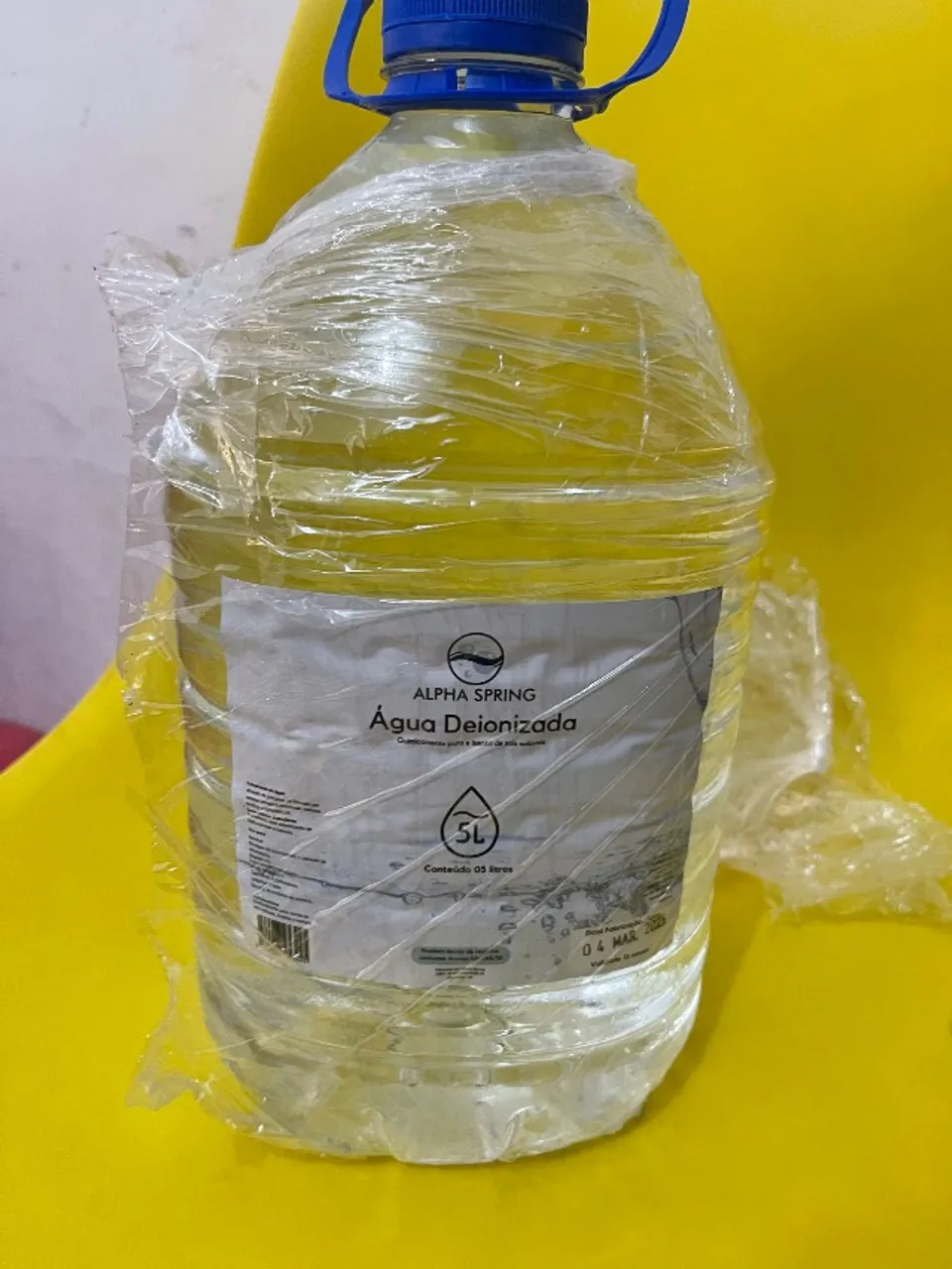 Vendo água ionizada