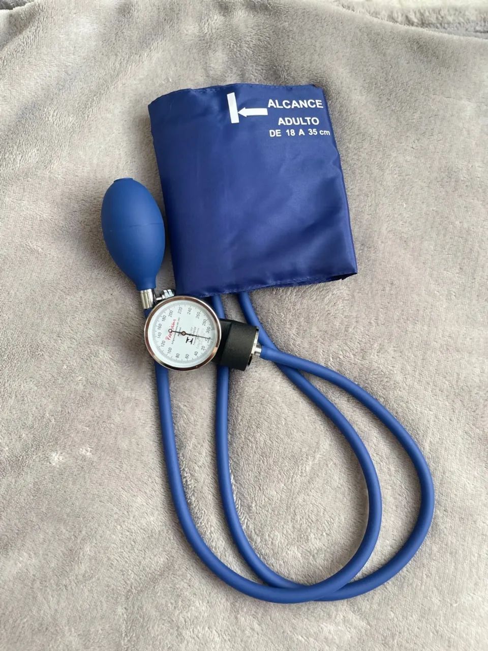 Aparelho de pressão arterial manual - Azul Premium