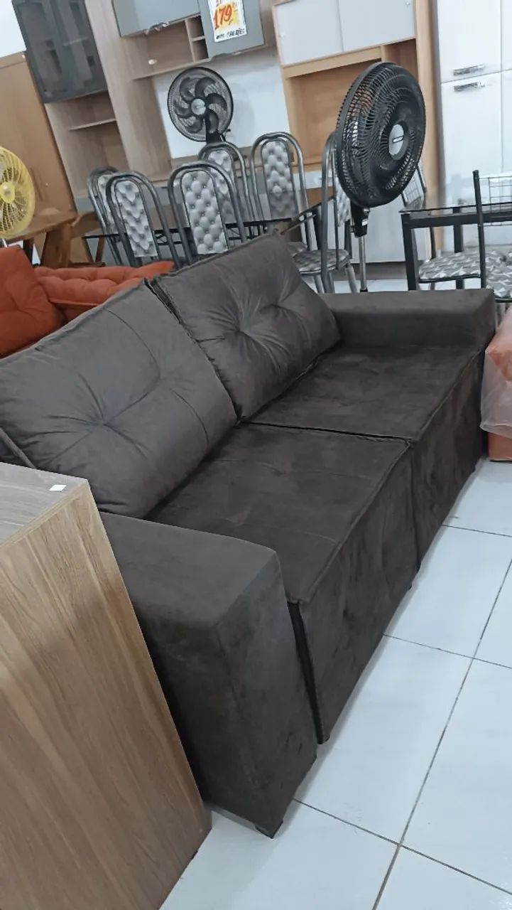 Sofá 2 lugares Retrátil Confortável e Moderno - Foto 2