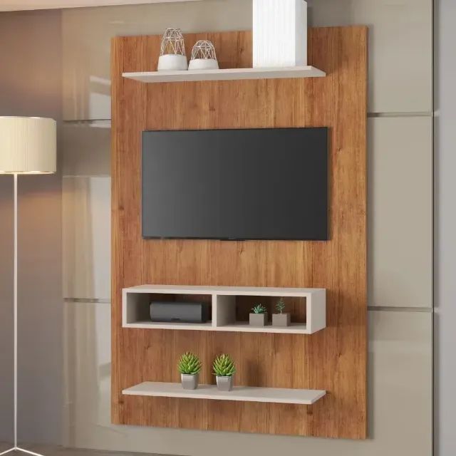 Painel Byte Mel/Off White (PARCELAMOS NO CARTÃO)
