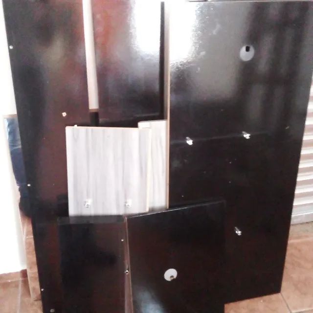 Rack grande com espelho ja esta desmontada - Foto 5