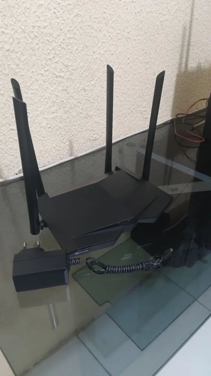 Roteador tenda Wi-Fi gigabit mu mimo dual band AC 1200 - Foto 3