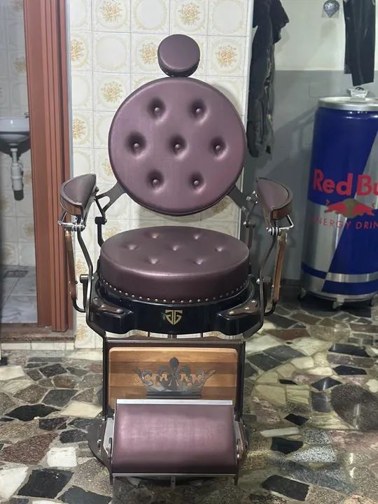 Cadeira de Barbeiro Vintage