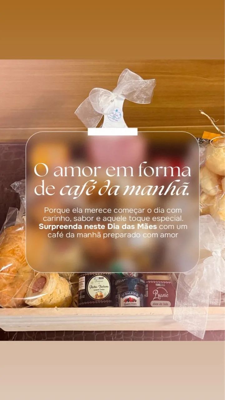 Café da manhã especial para o Dia das Mães