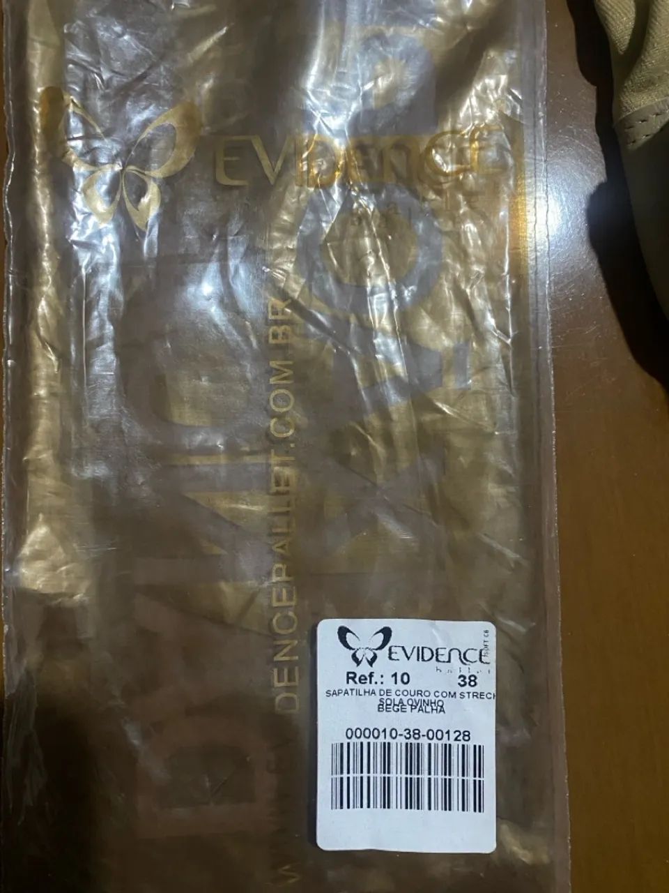 Sapatilhas de Ballet Bege evidence - Foto 2