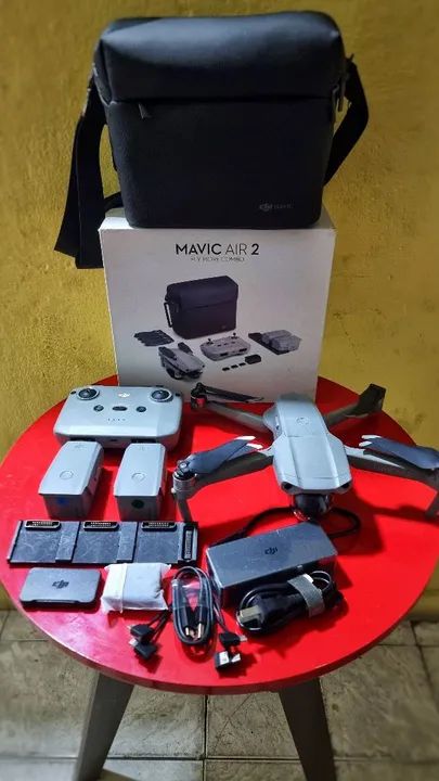 Drone DJI Mavic Air 2 com acessórios - Foto 3