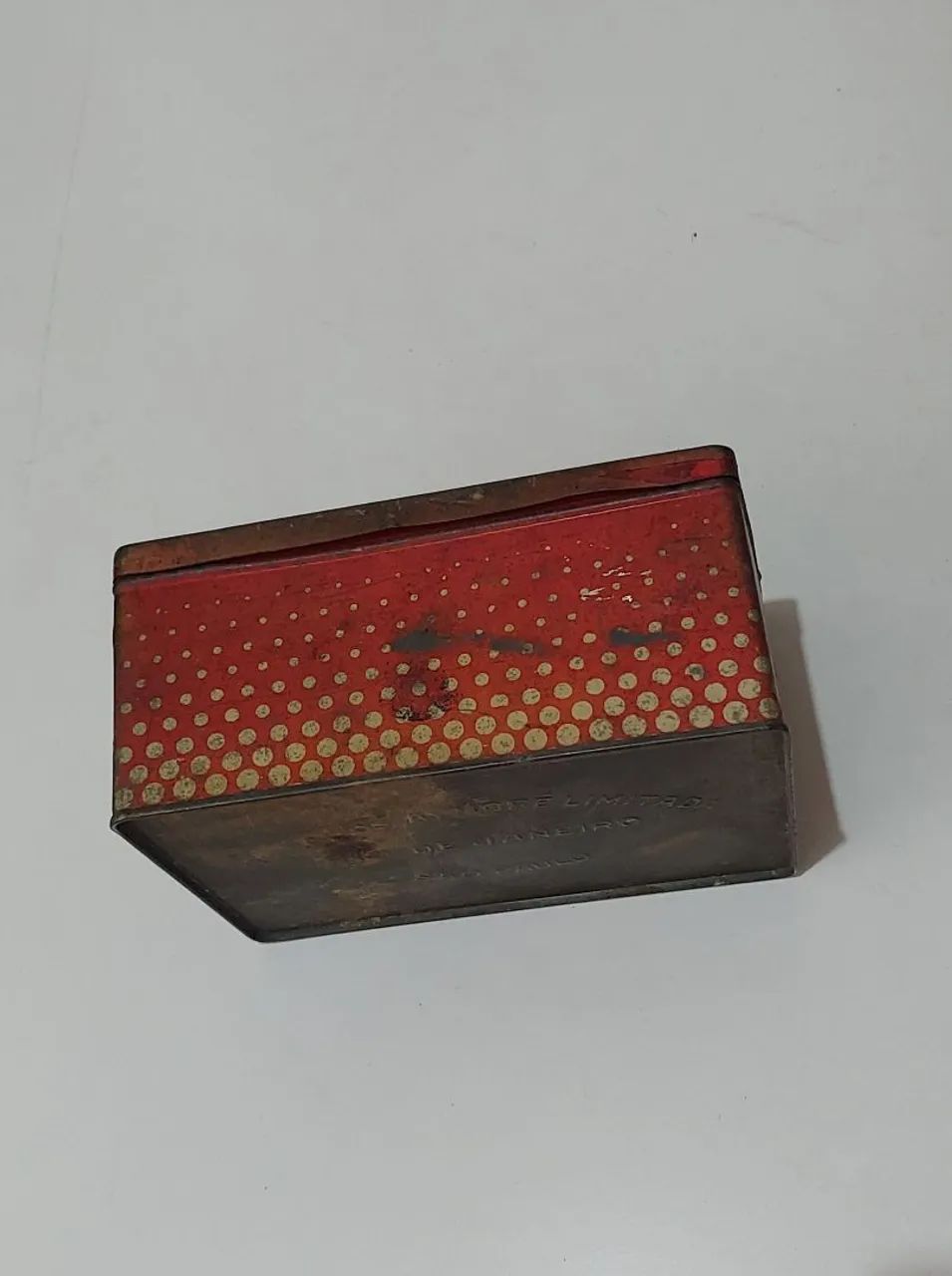Caixa de Biscoitos Colecionáveil Aymore Antiquíssima  - Foto 4