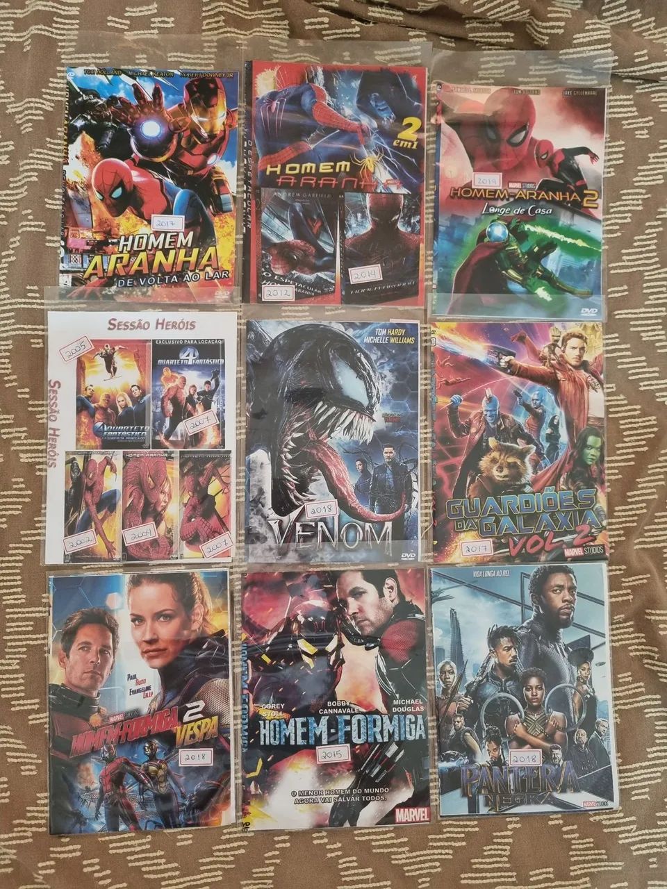 lote de filmes heróis da marvel ref: 000465203906371329121