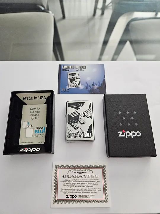 Isqueiro Zippo Edição Limitada - Rock N Roll - Foto 2