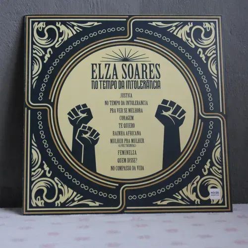 Vinil Elza Soares - No tempo da intolerância - Foto 3