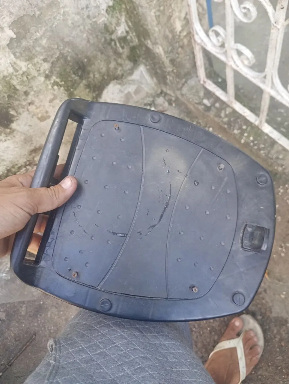 Base Baú/Bagageiro Universal para Moto