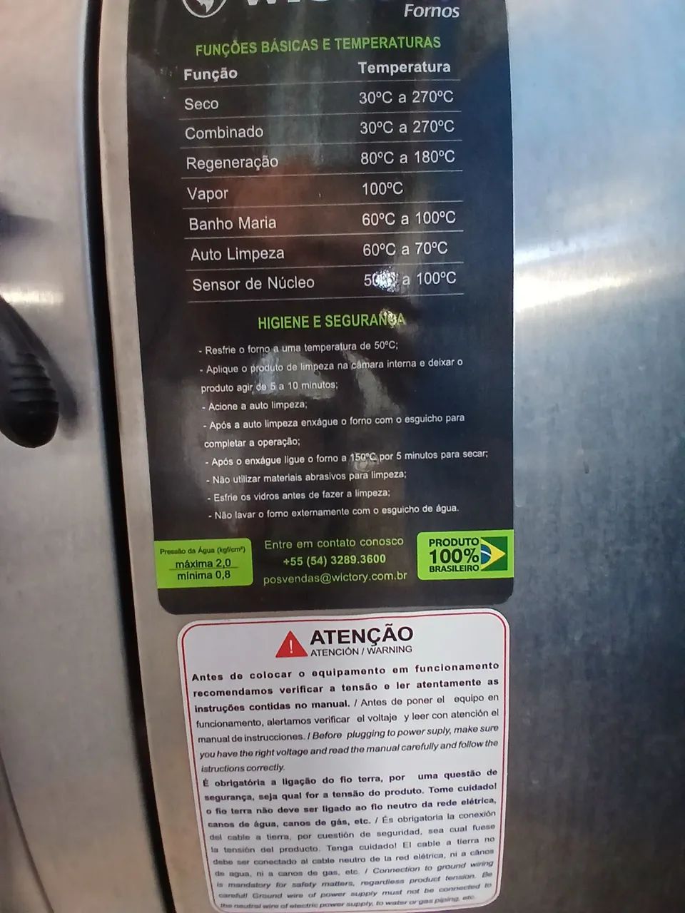 Forno combinado Wictory (padaria, panificação,pizzaria, cozinha) - Foto 4