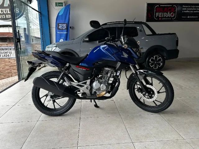 HONDA CG 160 FAN AZUL 2025