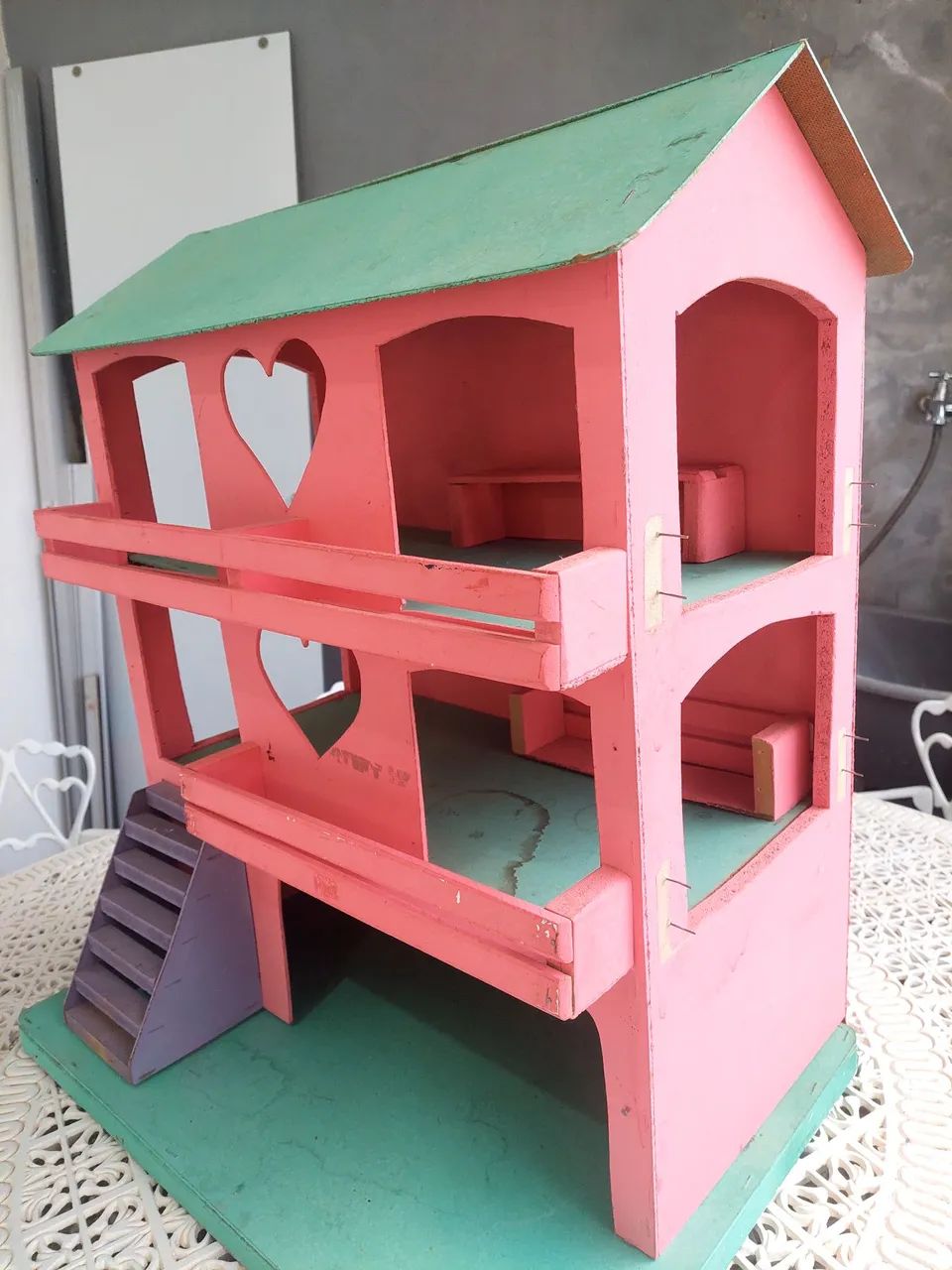 Casinha de boneca mdf - Foto 2