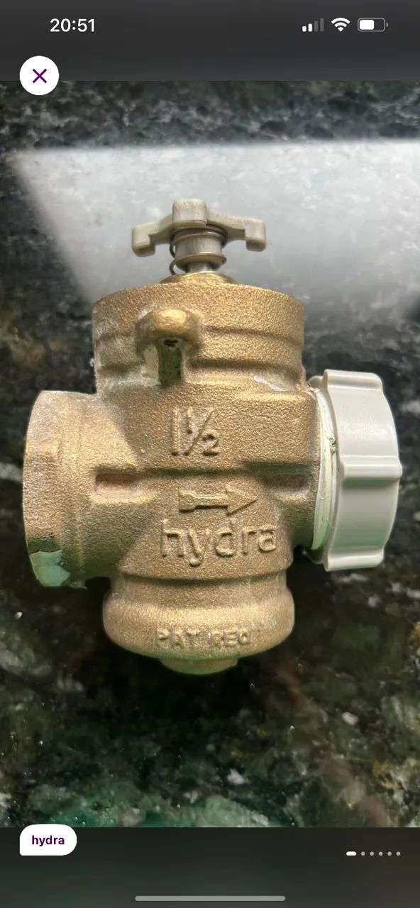 Hydra plus valvula de descarga