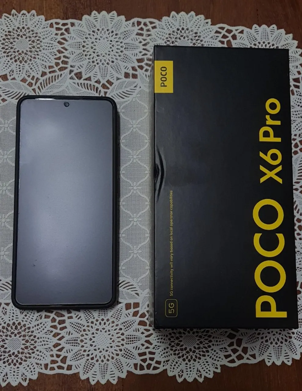 Smartphone Xiaomi Poco X6 Pro, 5G, 12GB RAM, 512GB, Tela 6.67", Preto
