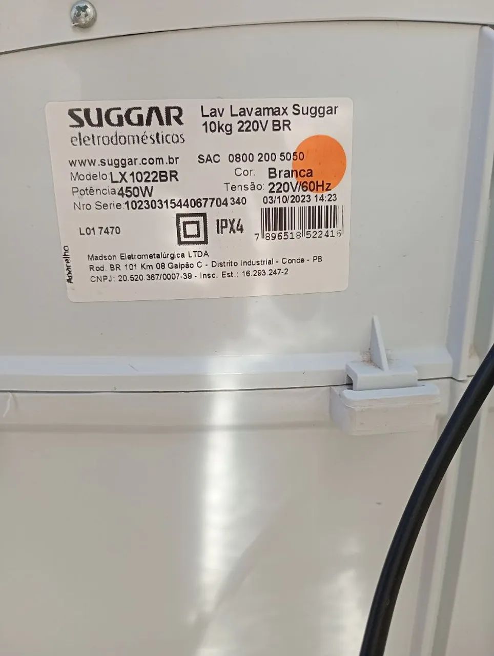 Tanquinho Suggar Lavamax 10kg - Foto 4