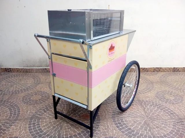 Carrinho de bolos doces e brigadeiro novos direto da fábrica - Foto 4