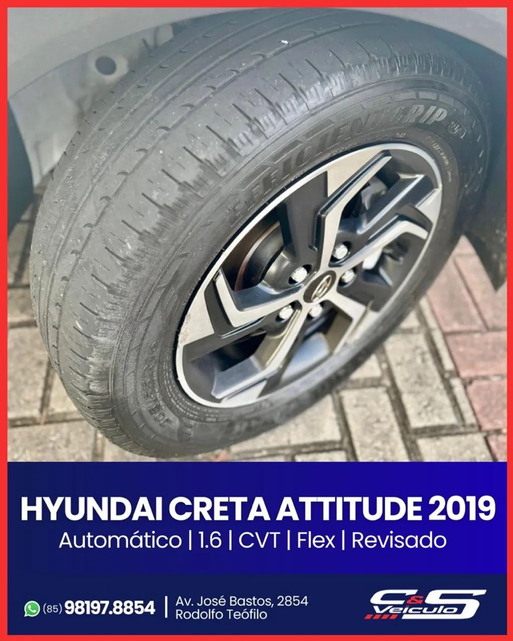 Hyundai Creta 2019 Attitude 1.6 Aut. CVT - Foto 5
