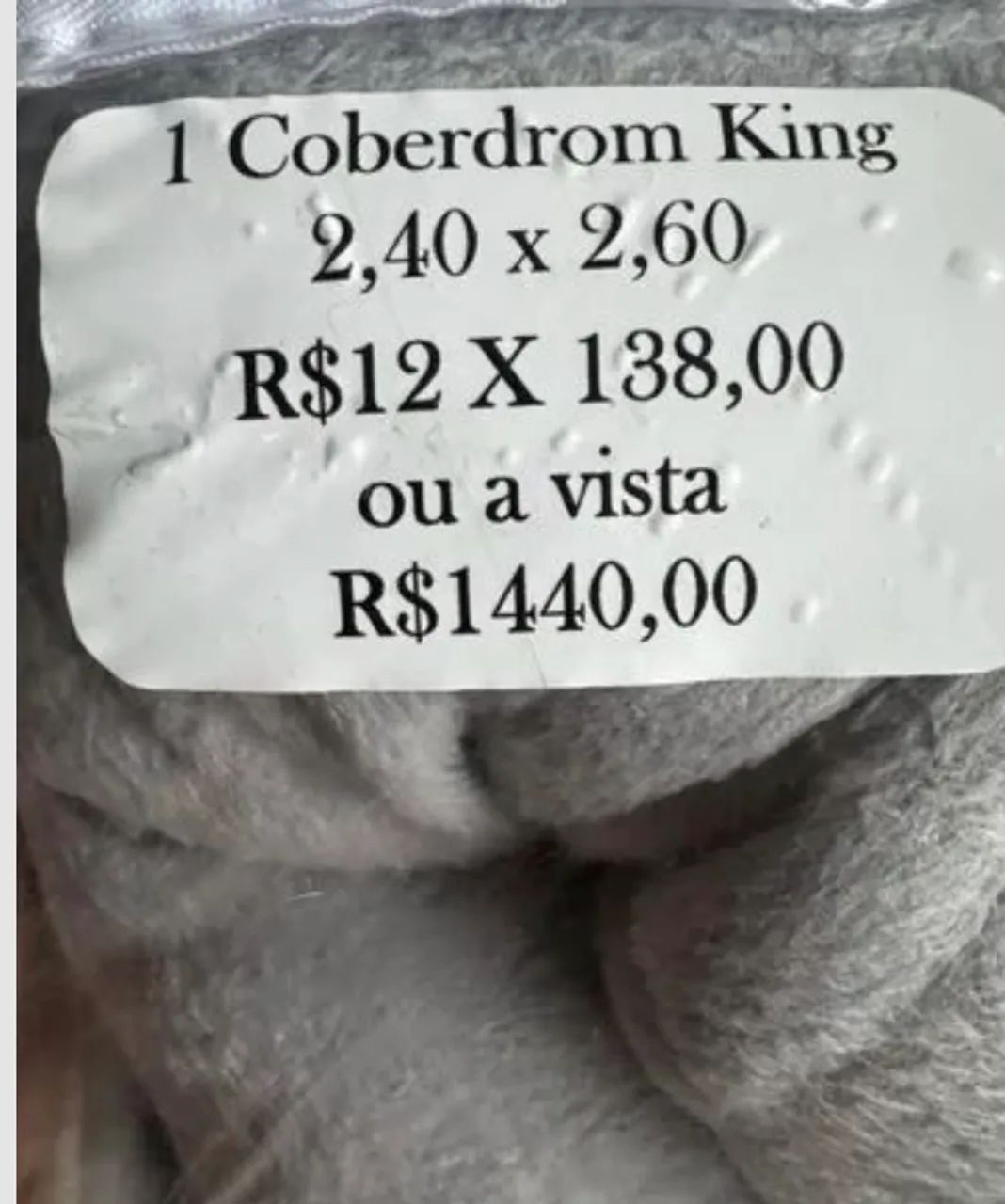 Coberdrom King Extra Macio Anti-alérgico - Foto 2