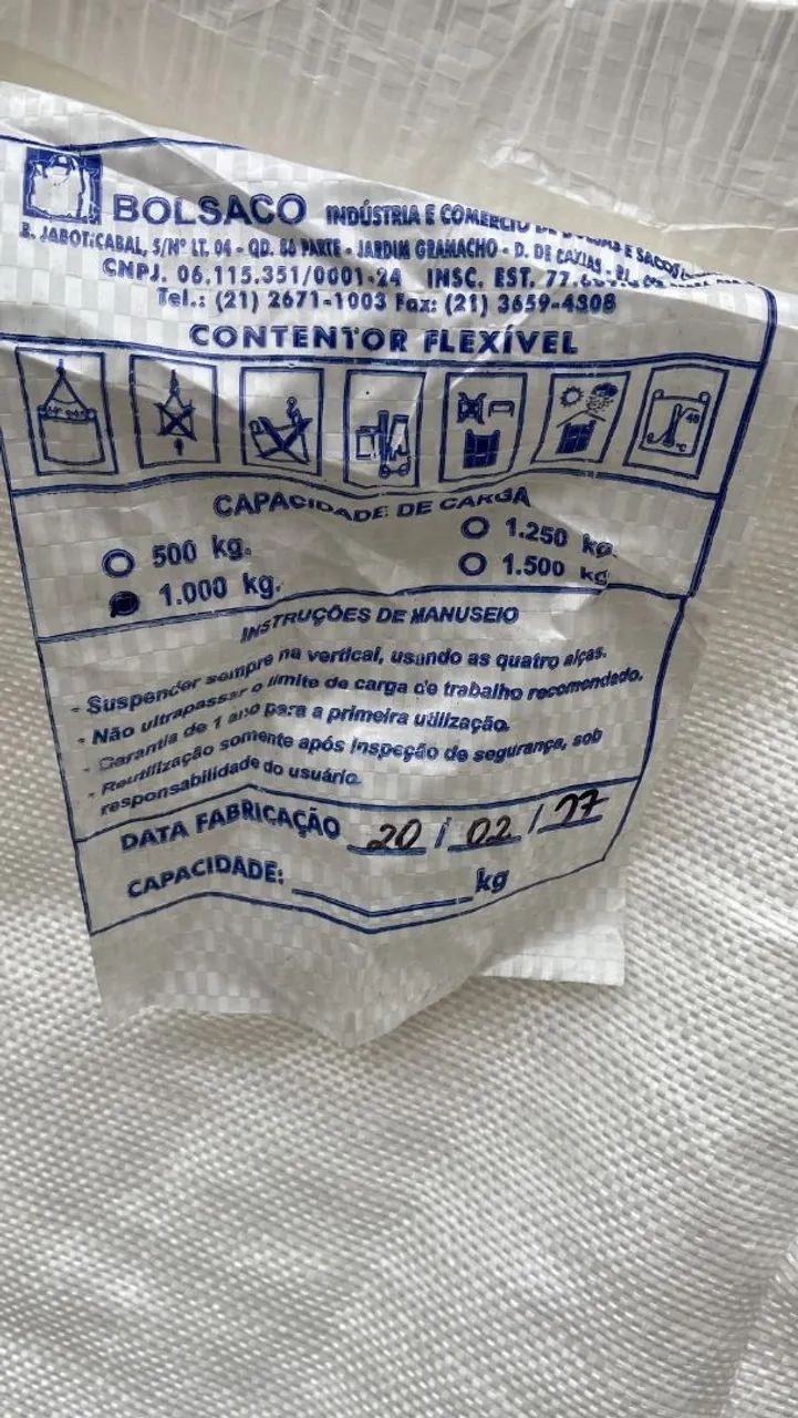Saco de mil kilos 