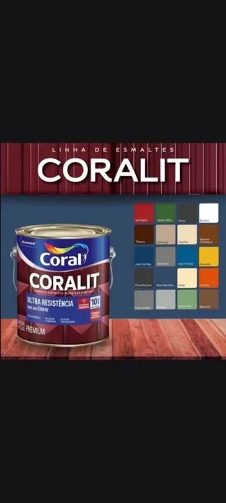 Tinta Coralit Ultra Resistência Premium - 10 Litros - Foto 4