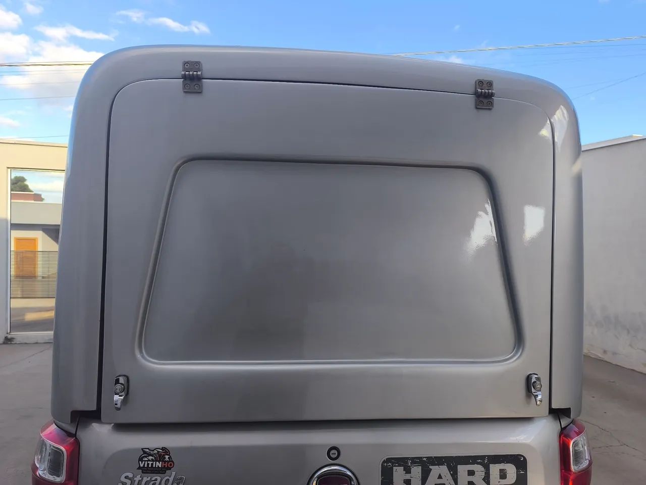 Baú Capota Fibra para Strada CS 2014 a 2020 - Foto 4