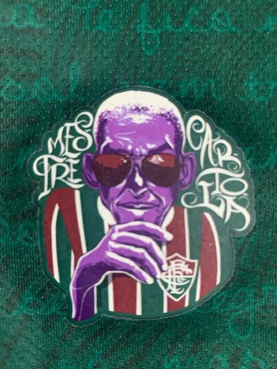 Camisa do Fluminense Cartola original Marcelo completa.