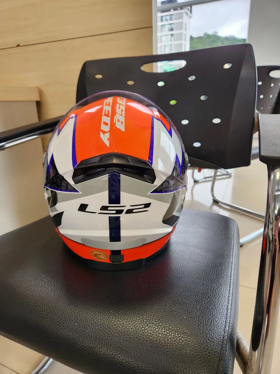 Capacete de Moto LS2 FF358 Speedy TAMANHO 56 - Foto 2