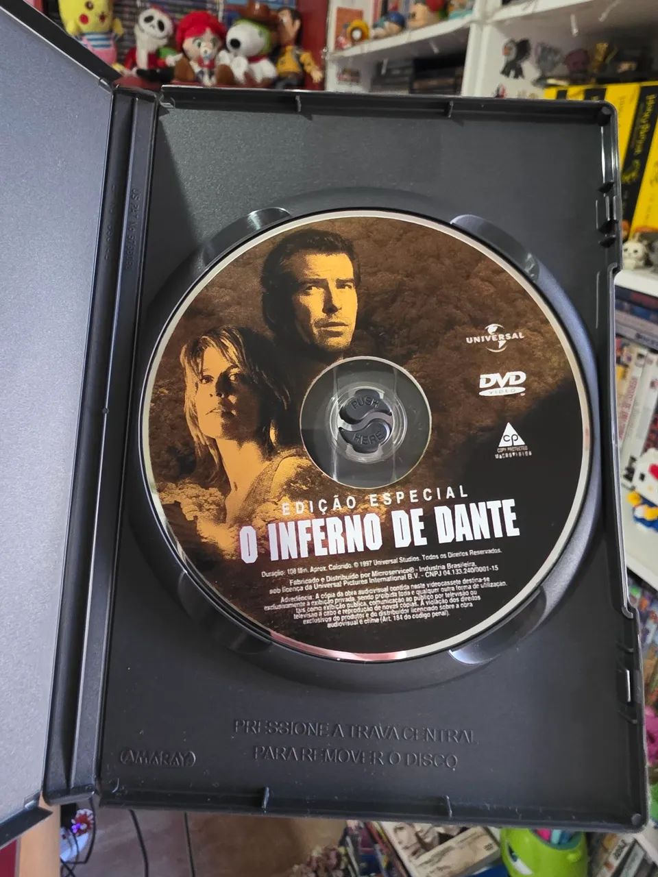 DVD Inferno de Dante e Volcano - Original - Foto 4
