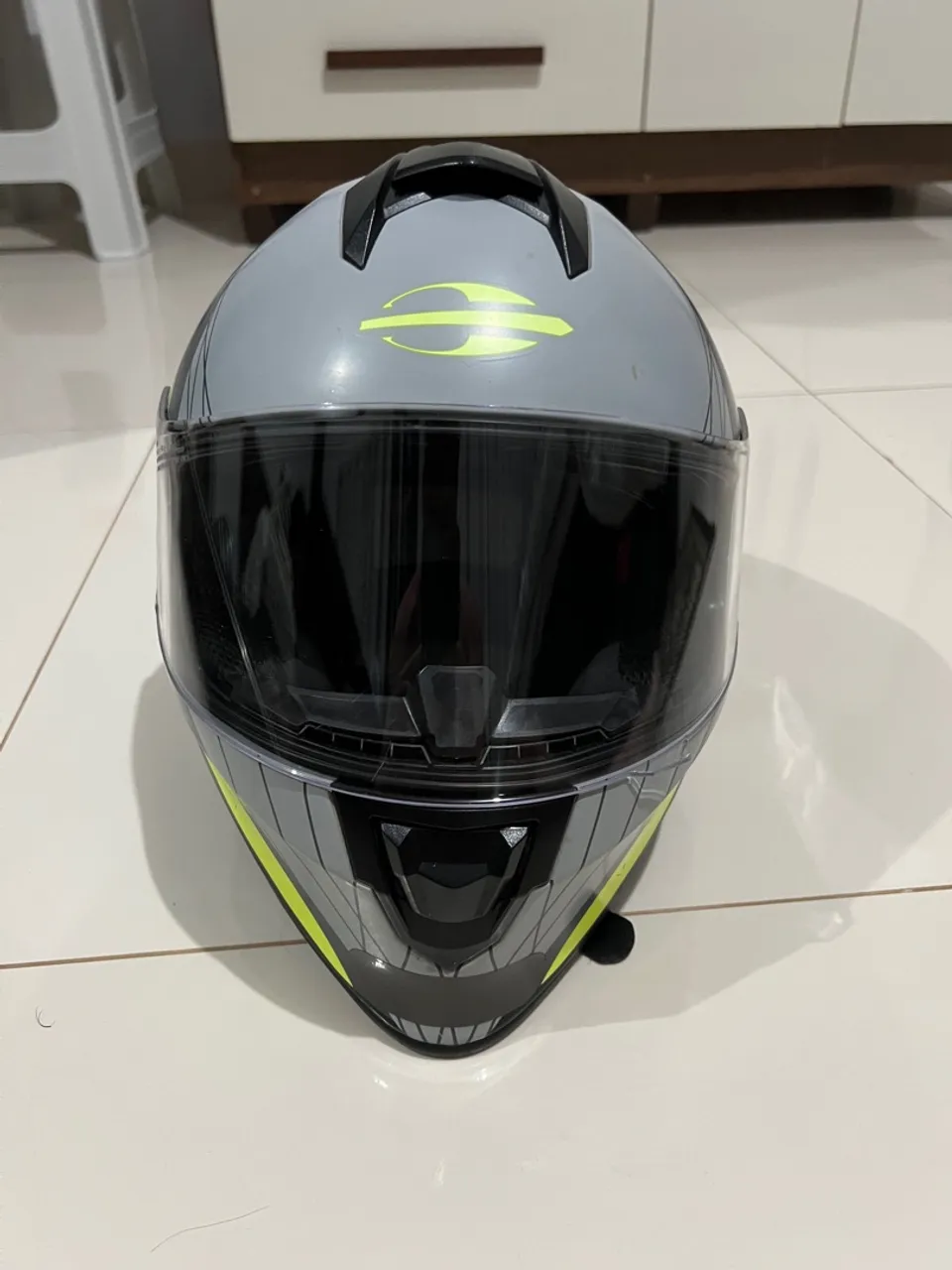 Capacete de Moto Mormaii, semi novo tamanho 58