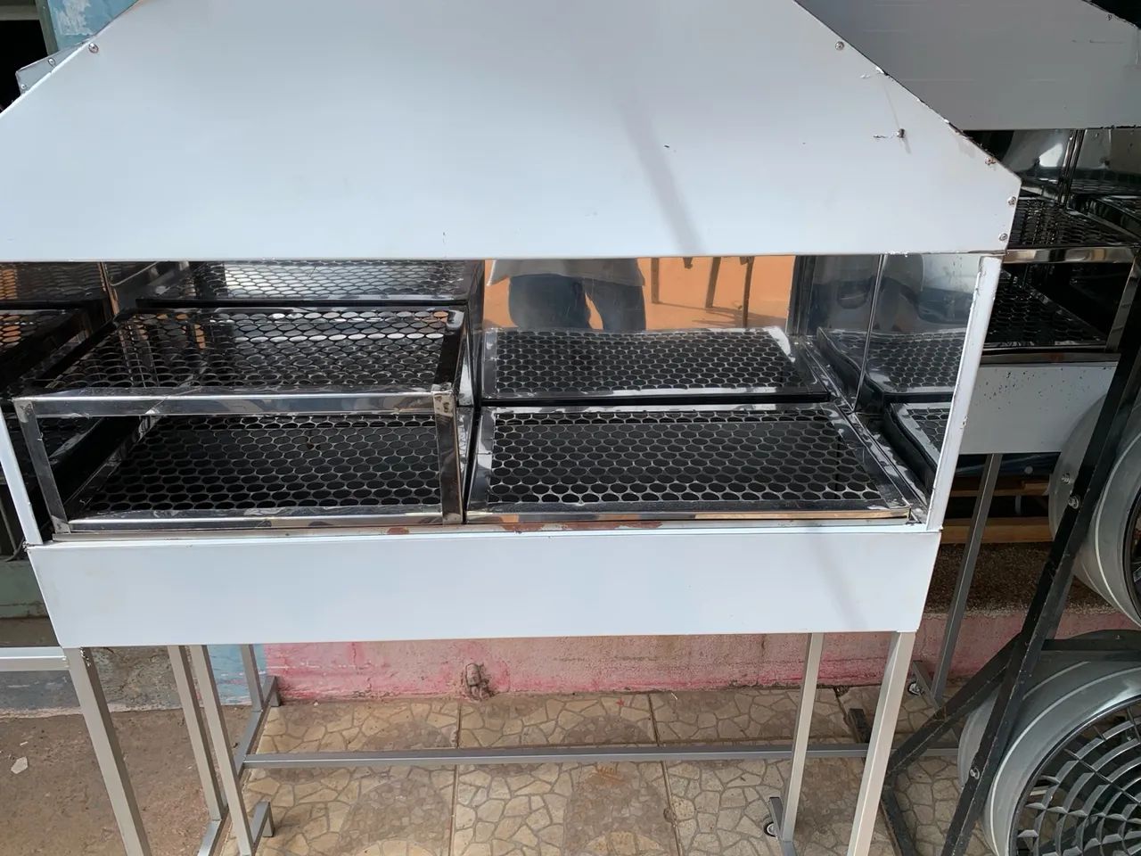 Churrasqueira Industrial em Aço Inox - Nova - Foto 2