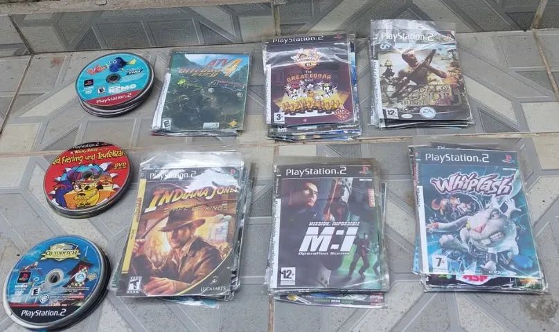Jogo PS2 playstation paralelo são 128 jogos na compra lote sai R$ 2.99 só vendo lote Jogo  - Foto 3