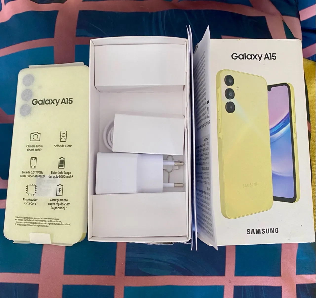 Samsung Galaxy A15 256GB NOVO, Verde Claro