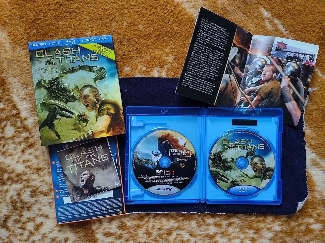 Kit - Fúria de Titãs 1 e 2 - Blu-ray  - Foto 2