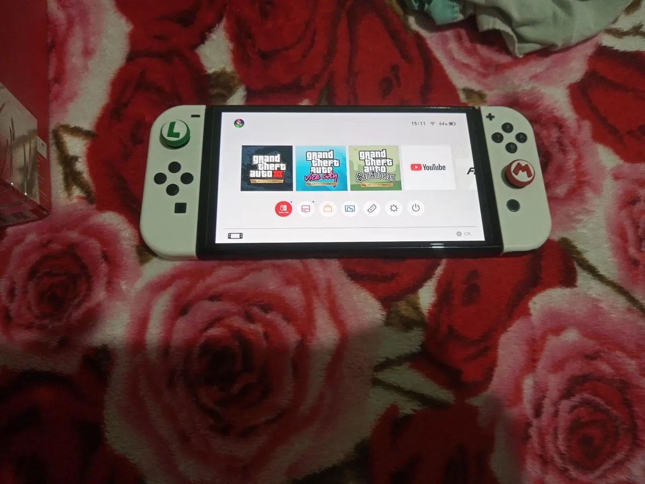 Nintendo Switch OLED apenas 3 meses 1800 sem os jogos - Foto 2