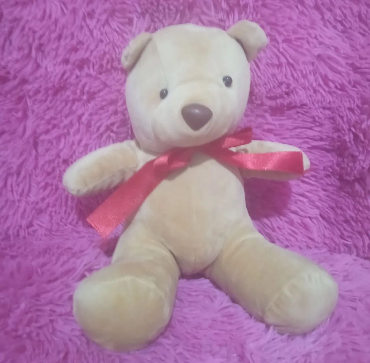 Urso de Pelúcia Bege - Foto 4