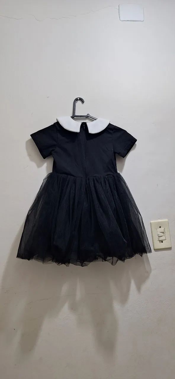 Vestido wandinha vandinha infantil  - Foto 3