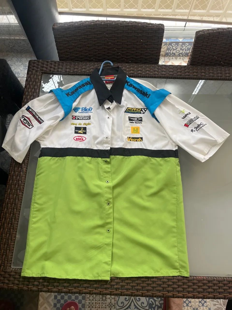 Camisa de Equipe Kawasaki Racing