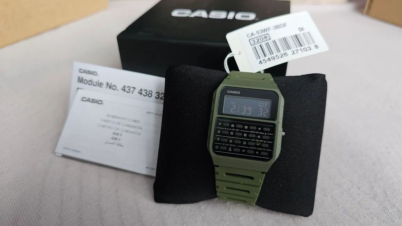 Relógio Casio CA-53WF-3BDF (Calculadora) - Novo na Caixa - Foto 2